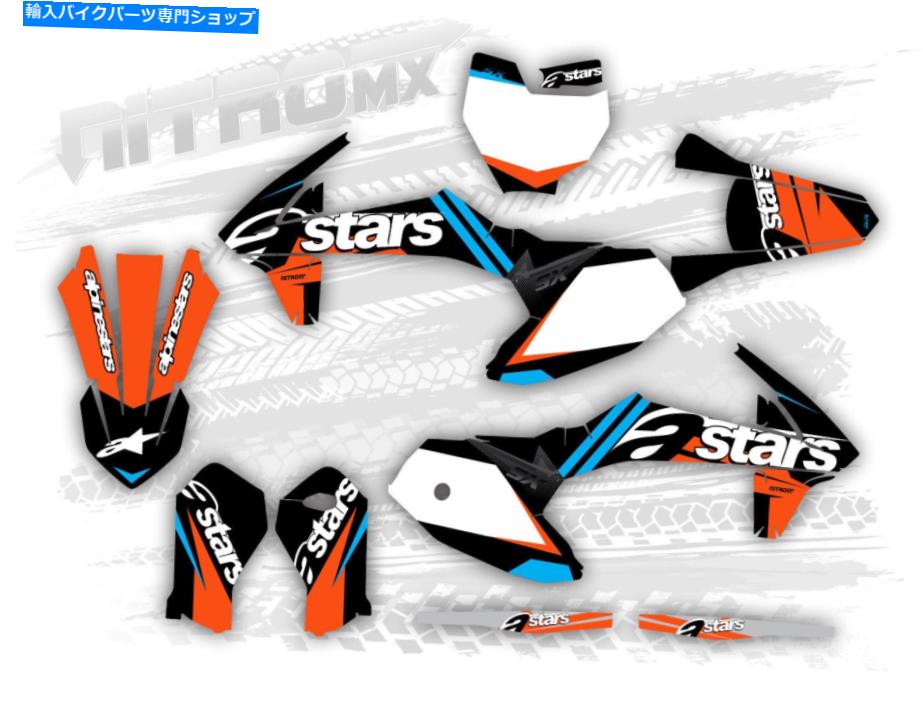 Graphics decal kit KTM SX 50 SX50 2016 2017 2018 2019 2020 2021 2022 NITROMXによるグラフィックキットデカール KTM SX 50 SX50 2016 2017 2018 2019 2020 2021 2022 Graphic Kit Decals by NitroMX【並行輸入品】