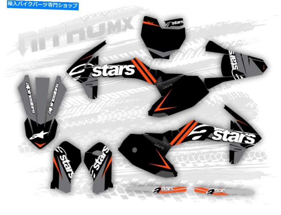 Graphics decal kit KTM SX 50 SX50 2016 2017 2018 2019 2020 2021 2022 NITROMXによるグラフィックキットデカール KTM SX 50 SX50 2016 2017 2018 2019 2020 2021 2022 Graphic Kit Decals by NitroMX【並行輸入品】