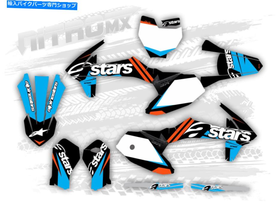 Graphics decal kit KTM SX 50 SX50 2016 2017 2018 2019 2020 2021 2022 NITROMXによるグラフィックキットデカール KTM SX 50 SX50 2016 2017 2018 2019 2020 2021 2022 Graphic Kit Decals by NitroMX【並行輸入品】