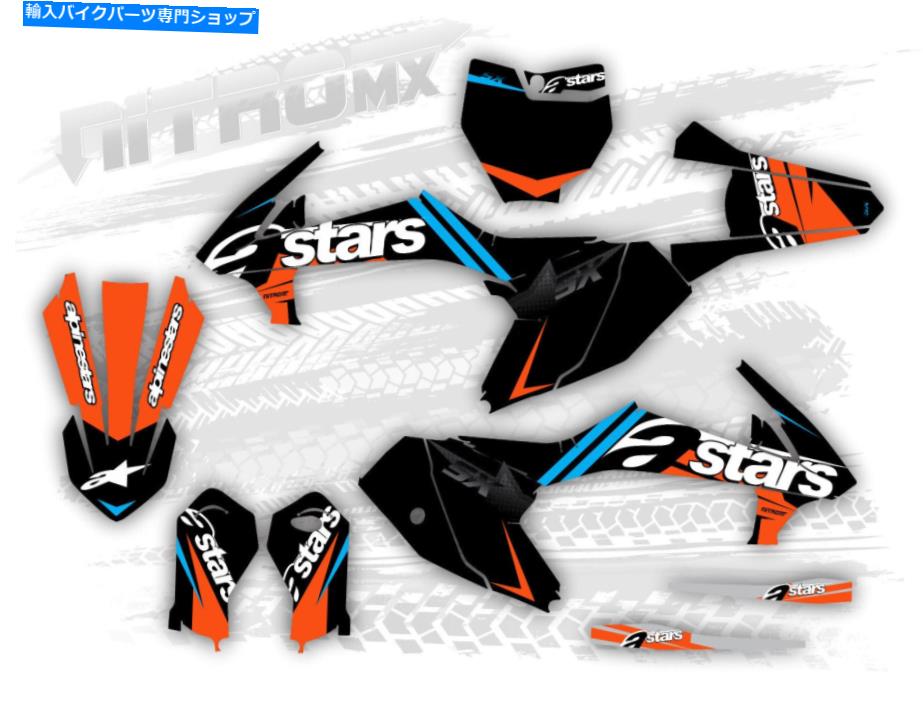 Graphics decal kit KTM SX 65 SX65 2016 2017 2018 2019 2020 2021 2022グラフィックキットデカールNITROMX KTM SX 65 SX65 2016 2017 2018 2019 2020 2021 2022 Graphic Kit Decals by NitroMX【並行輸入品】|Us Custom Parts Shop USDM