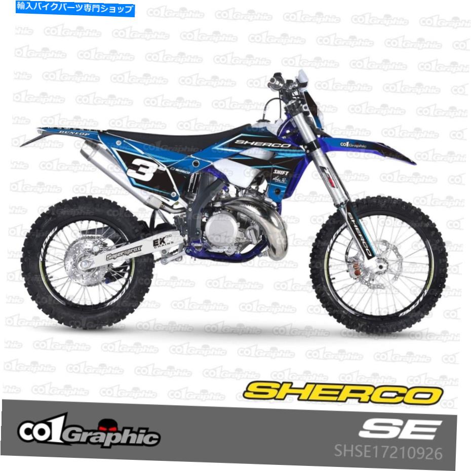 Graphics decal kit グラフィックデカールステッカーシェルコセフ2017-2021用のフルキット GRAPHICS DECALS STICKERS FULL KIT FOR SHERCO SE SEF 2017-2021【並行輸入品】 48,840円