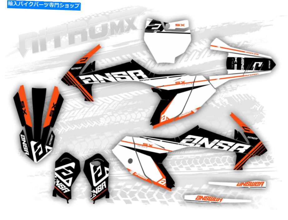 Graphics decal kit KTM SX 65 SX65 2016 2017 2018 2019 2020 2021 2022グラフィックキットデカールNITROMX KTM SX 65 SX65 2016 2017 2018 2019 2020 2021 2022 Graphic Kit Decals by NitroMX【並行輸入品】|Us Custom Parts Shop USDM