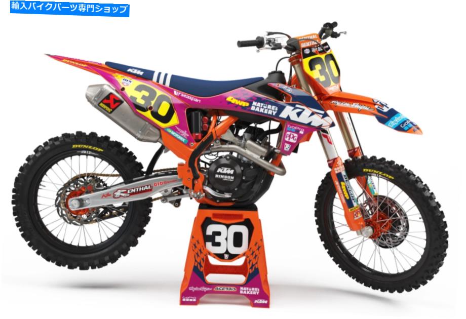 Graphics decal kit 2020 TLD KTMチームグラフィックキットLEコスミックジャングル 2020 TLD KTM TEAM GRAPHIC KIT LE COSMIC JUNGLE【並行輸入品】