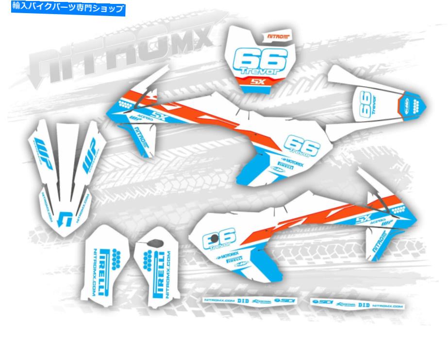 Graphics decal kit KTM SX 50 SX50 2016 2017 2018 2019 2020 2021 2022 NITROMXによるグラフィックキットデカール KTM SX 50 SX50 2016 2017 2018 2019 2020 2021 2022 Graphic Kit Decals by NitroMX【並行輸入品】