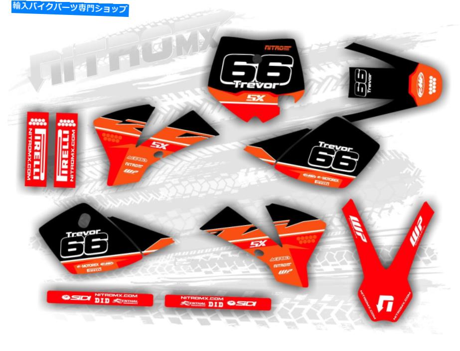 Graphics decal kit KTM SX 50 SX50 2002 2003 2005 2005 2006 2007 2007 2008デカール用Nitromxグラフィックキット NitroMX Graphic Kit for KTM SX 50 SX50 2002 2003 2004 2005 2006 2007 2008 Decals【並行輸入品】 48,840円