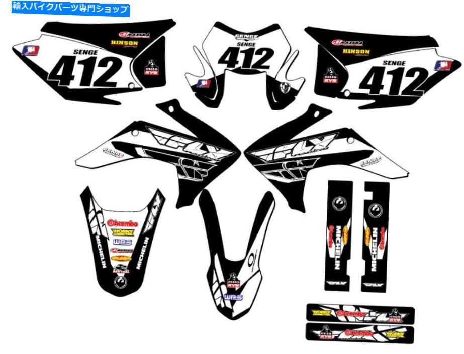 Graphics decal kit 2015-2020（ヘッドライト付き）CRF 230 f 13フライブラックセンゲグラフィックスコンパティブ... 2015-2020 (with Headlight) CRF 230 F 13 FLY Black Senge Graphics Kit Compatib...【並行輸入品】