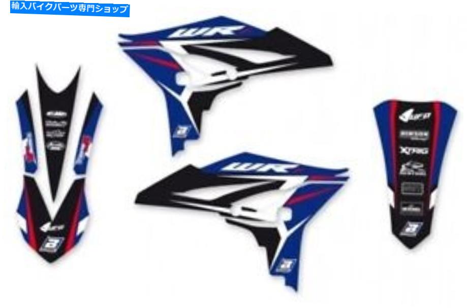 Graphics decal kit ステッカーキットグラフィックスヤマハWR450F 2012 2013 2014 2015ブラックバードドリーム4に適合する Sticker Kit Graphics fits Yamaha WR450F 2012 2013 2014 2015 Blackbird Dream 4【並行輸入品】