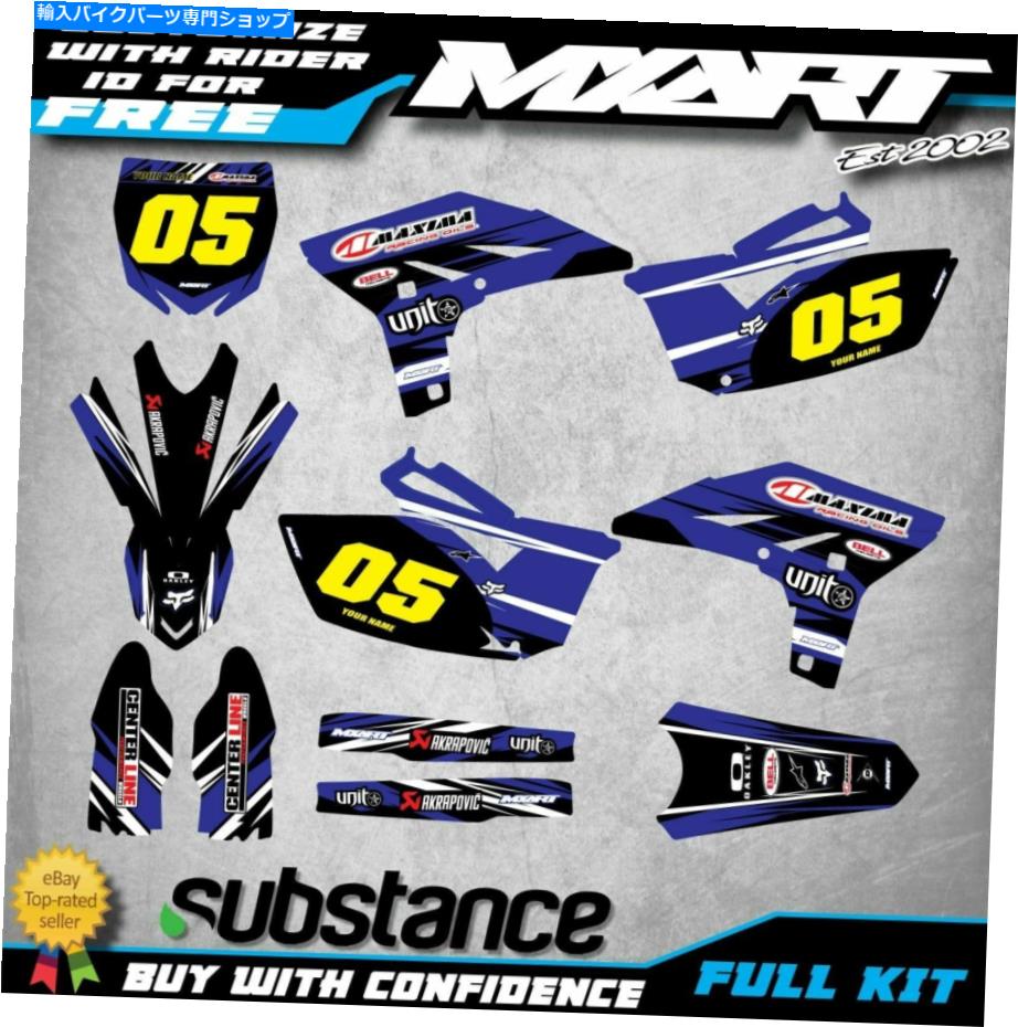 Graphics decal kit ヤマハYZ YZ 250F 2010 2012 2012 2013モデルディガースタイルに合うカスタムデカールキット Custom Decal Kit to Fit Yamaha YZ 250F 2010 2011 2012 2013 models DIGGER STYLE【並行輸入品】