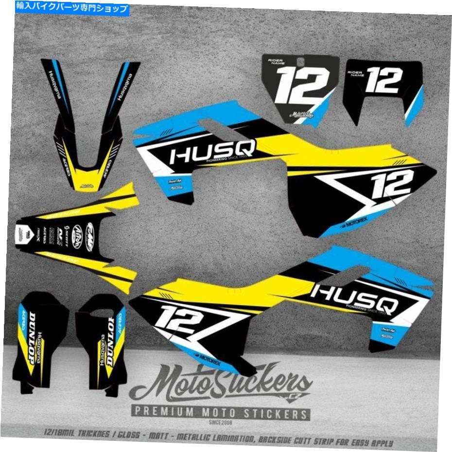 Graphics decal kit Husqvarna TC125 FC250-350-450 2016-2018グラフィックキットステッカーデカール Husqvarna TC125 FC250-350-450 2016-2018 Graphic Kit STICKER DECAL【並行輸入品】|Us Custom Parts Shop USDM