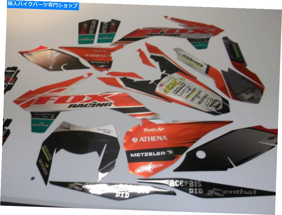 Graphics decal kit 2014-2016 KTM EXC XCFステッカーデカールグラフィックスのChromeシリーズグラフィックキット Chrome Series Graphic Kit for 2014-2016 KTM EXC XC XCF Stickers Decal Graphics【並行輸入品】|Us Custom Parts Shop USDM