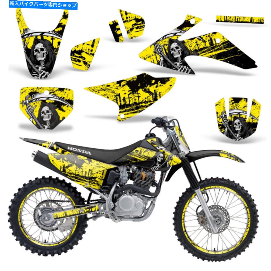 Graphics decal kit Honda CRF230F CRF150Fデカールグラフィックキットダートバイクステッカーラップ2008-2014 REAP Y Honda CRF230F CRF150F Decal Graphic Kit Dirt Bike Sticker Wrap 2008-2014 REAP Y【並行輸入品】｜Us Custom Parts Shop USDM 49,764円