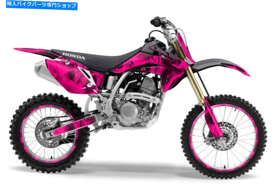 Graphics decal kit デカールグラフィックキットHonda CRF150 R 07-16 Flames Pink Decal Graphic Kit Honda CRF150 R 07-16 Flames Pink【並行輸入品】｜Us Custom Parts Shop USDM 49,764円