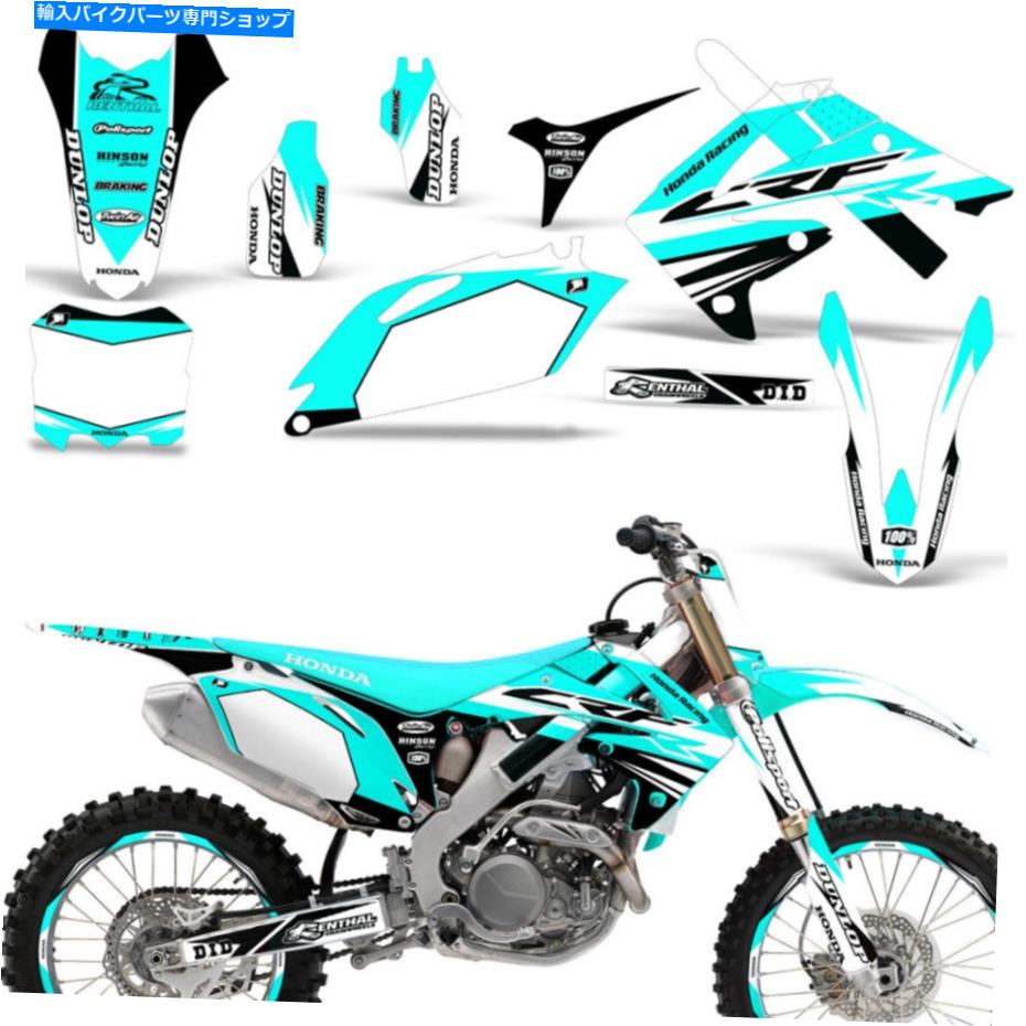 Graphics decal kit Honda CRF250 2010-2013 CRF450 2009-2012デカールグラフィックキットダートバイクブーストM Honda CRF250 2010-2013 CRF450 2009-2012 Decal Graphic Kit Dirt Bike BOOST M【並行輸入品】｜Us Custom Parts Shop USDM