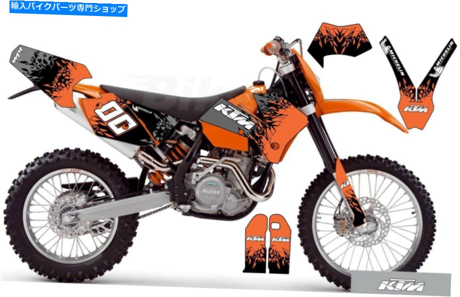 Graphics decal kit KTM exc 2005-2007 Motocross -set ecal -kitグラフィックス - ステッカー KTM EXC 2005-2007 MOTOCROSS - SET DECAL - KIT GRAPHICS - STICKERS【並行輸入品】｜Us Custom Parts Shop USDM 49,764円