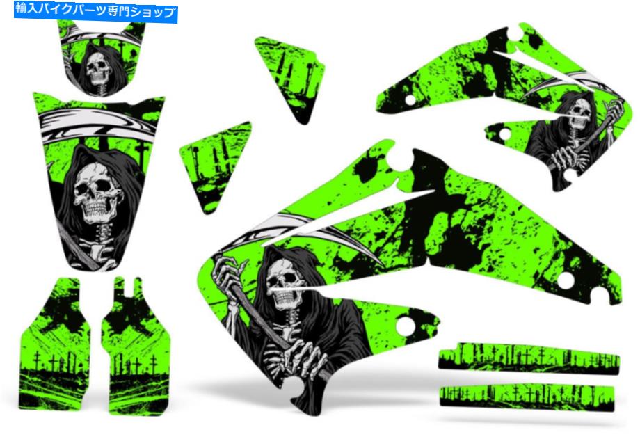 Graphics decal kit ホンダCRF450RデカールグラフィックキットダートバイクラップステッカーCRF450 2002-2004 REAP G Honda CRF450R Decal Graphics Kit Dirt Bike Wrap Sticker CRF450 2002-2004 REAP G【並行輸入品】|Us Custom Parts Shop USDM