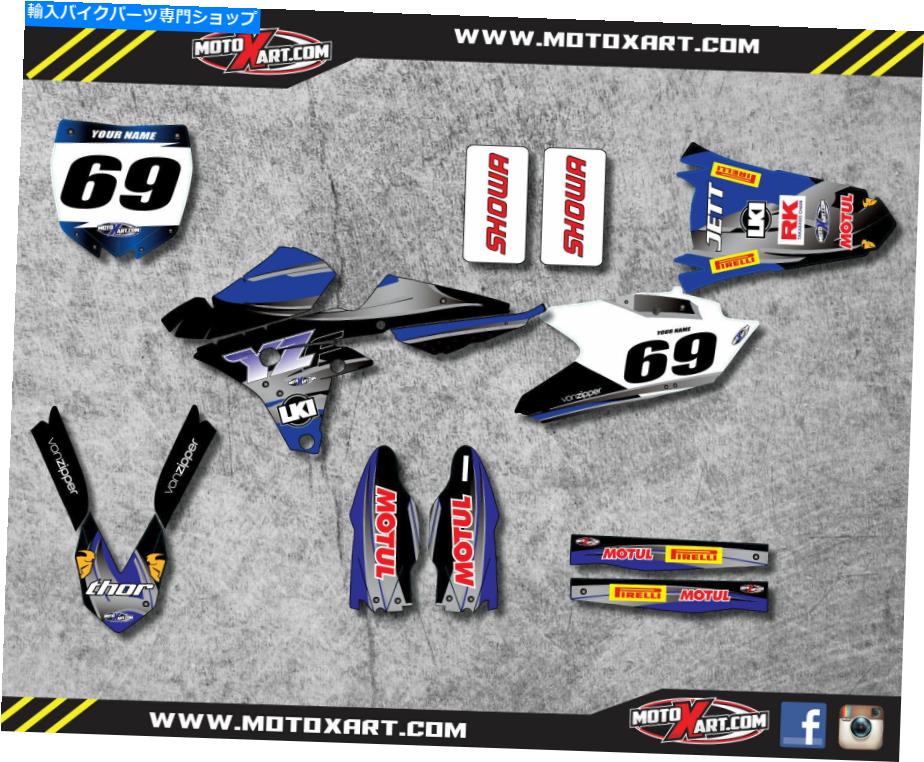 Graphics decal kit ヤマハYZF 250 2014- 2016 Cycra Full Custom Graphics Kit Blue Steel Decals Yamaha YZF 250 2014 - 2016 CYCRA full custom graphics kit BLUE STEEL decals【並行輸入品】