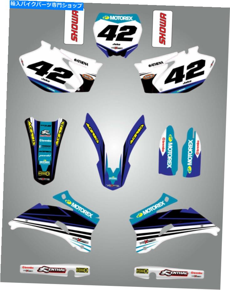 Graphics decal kit ヤマハYZF 450 2006-2009ストライクスタイルフルグラフィックキット /ステッカー /デカール Yamaha YZF 450 2006 - 2009 STRIKE style full graphics kit / stickers / decals【並行輸入品】