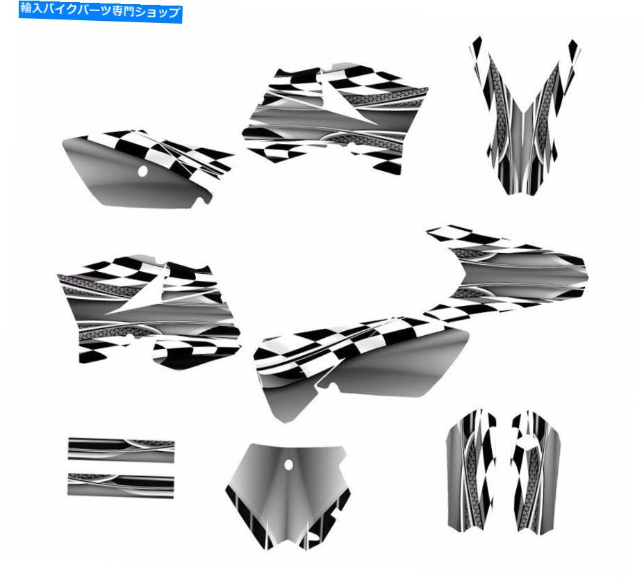Graphics decal kit KTM SX 85 SX105グラフィックキット2006 2007 2008 2009 2010 2012＃2500-GRAYメタル KTM SX 85 SX105 graphic kit 2006 2007 2008 2009 2010 2011 2012 #2500-GRAY METAL【並行輸入品】