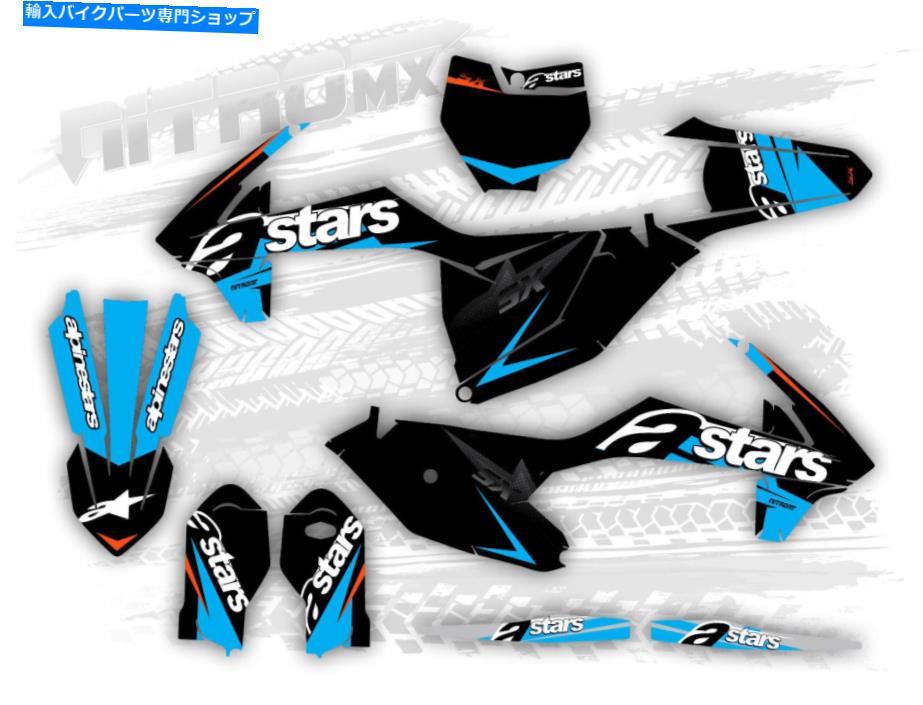 Graphics decal kit KTM SX 85 SX85 2018 2019 2020 2021 2022 NITROMXによるモトクロスグラフィックキットデカール KTM SX 85 SX85 2018 2019 2020 2021 2022 Motocross Graphic Kit Decals by NitroMX【並行輸入品】 55,297円