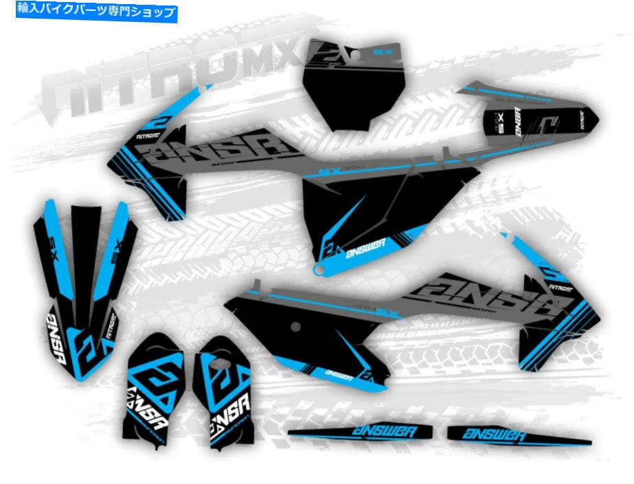Graphics decal kit KTM SX 85 SX85 2018 2019 2020 2021 2022 NITROMXによるモトクロスグラフィックキットデカール KTM SX 85 SX85 2018 2019 2020 2021 2022 Motocross Graphic Kit Decals by NitroMX【並行輸入品】 55,297円
