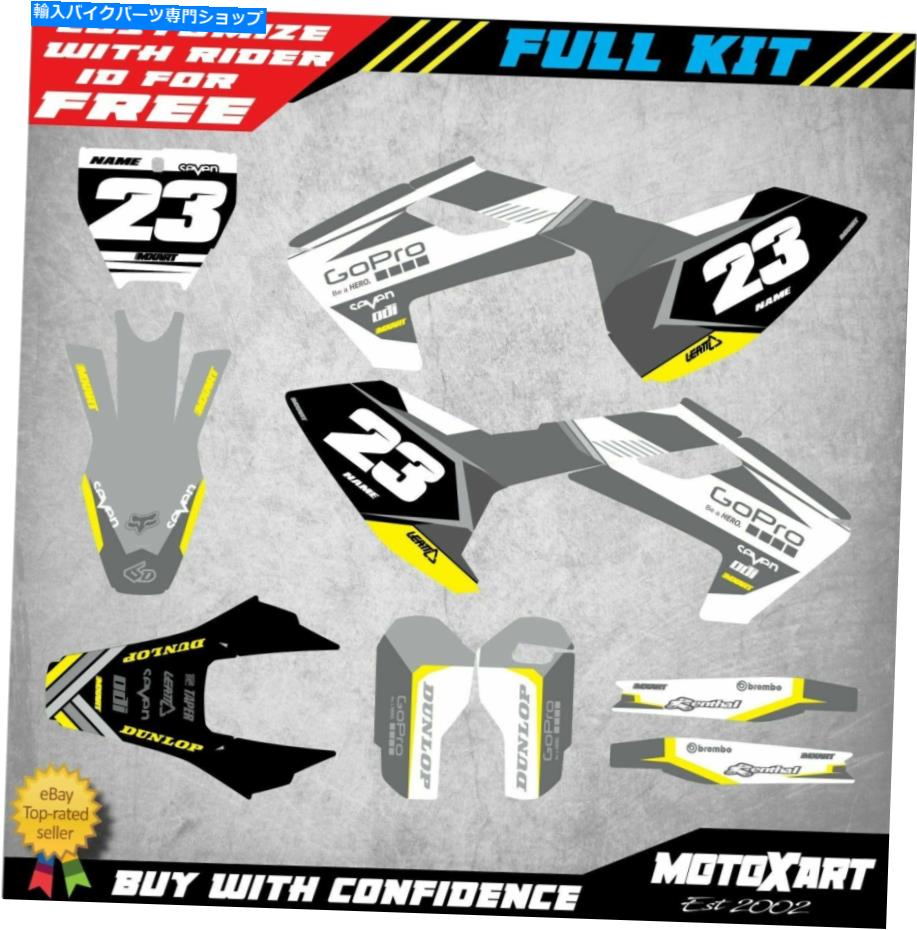 Graphics decal kit デカールキットfitshusqvarna_tc_fc_fs_125+_2016_2017_2018シェードスタイルステッカーキット Decal kit fitsHusqvarna_TC_FC_FS_125+_2016_2017_2018 SHADES STYLE sticker kit【並行輸入品】
