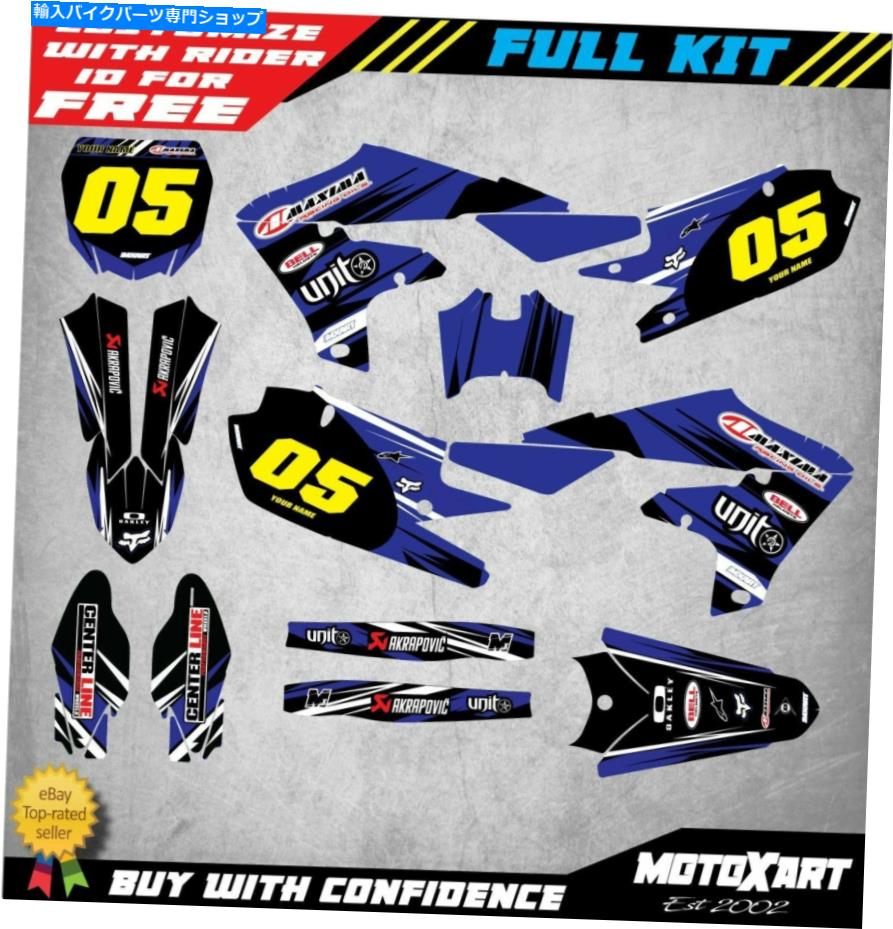 Graphics decal kit ヤマハYZF 450 2018 2019ディガースタイルのステッカーに合う完全なカスタムグラフィックスキット Full Custom Graphics Kit to Fit Yamaha YZF 450 2018 2019 DIGGER STYLE stickers【並行輸入品】