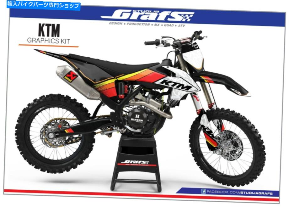 Graphics decal kit 2003 2004 2005 SX 85 105グラフィックスキットはKTM SX85 SX105 105SX 85SXデカールMXに適合します 2003 2004 2005 SX 85 105 Graphics Kit Fits KTM SX85 SX105 105SX 85SX Decals MX【並行輸入品】