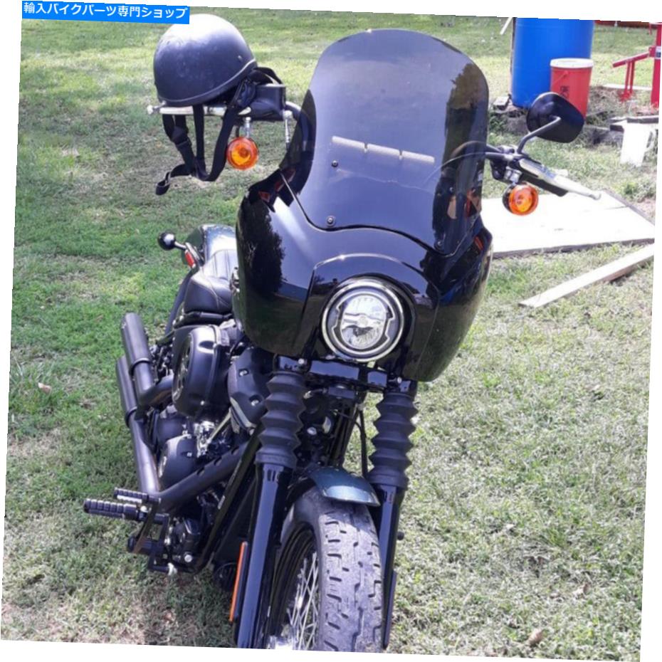 Graphics decal kitFairings ハーレーダイナスーパーグライドTスポーツFXDXT FXRのスモーククォーターブラックフェアリングキット Smoke Quarter Black Fairing Kits For Harley Dyna Super Glide T-Sport FXDXT FXR【並行輸入品】
