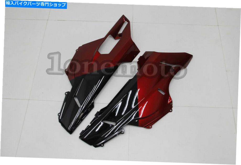 Fairings Ducati 1098 848 EVO 1198左右側の低いフェアリングスブラックレッド#ACに適しています Fit for Ducati 1098 848 EVO 1198 Left Right Side Lower Fairings Black Red #Ac【並行輸入品】｜Us Custom Parts Shop USDM