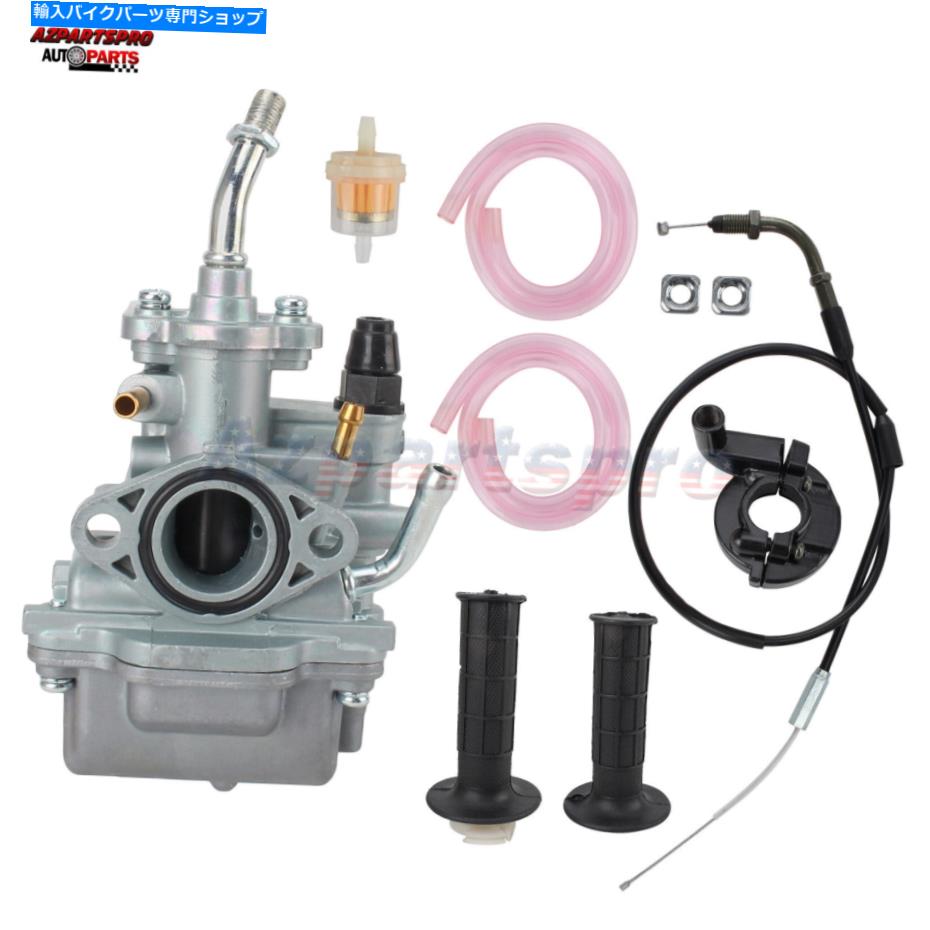 Carburetor ヤマハTTR90 2000 2001 2002のキャブレターカーブ＆ハンドルグリップ＆スロットルケーブル2002 Carburetor Carb & Handle Grip & Throttle Cable for Yamaha TTR90 2000 2001 2002【並行輸入品】