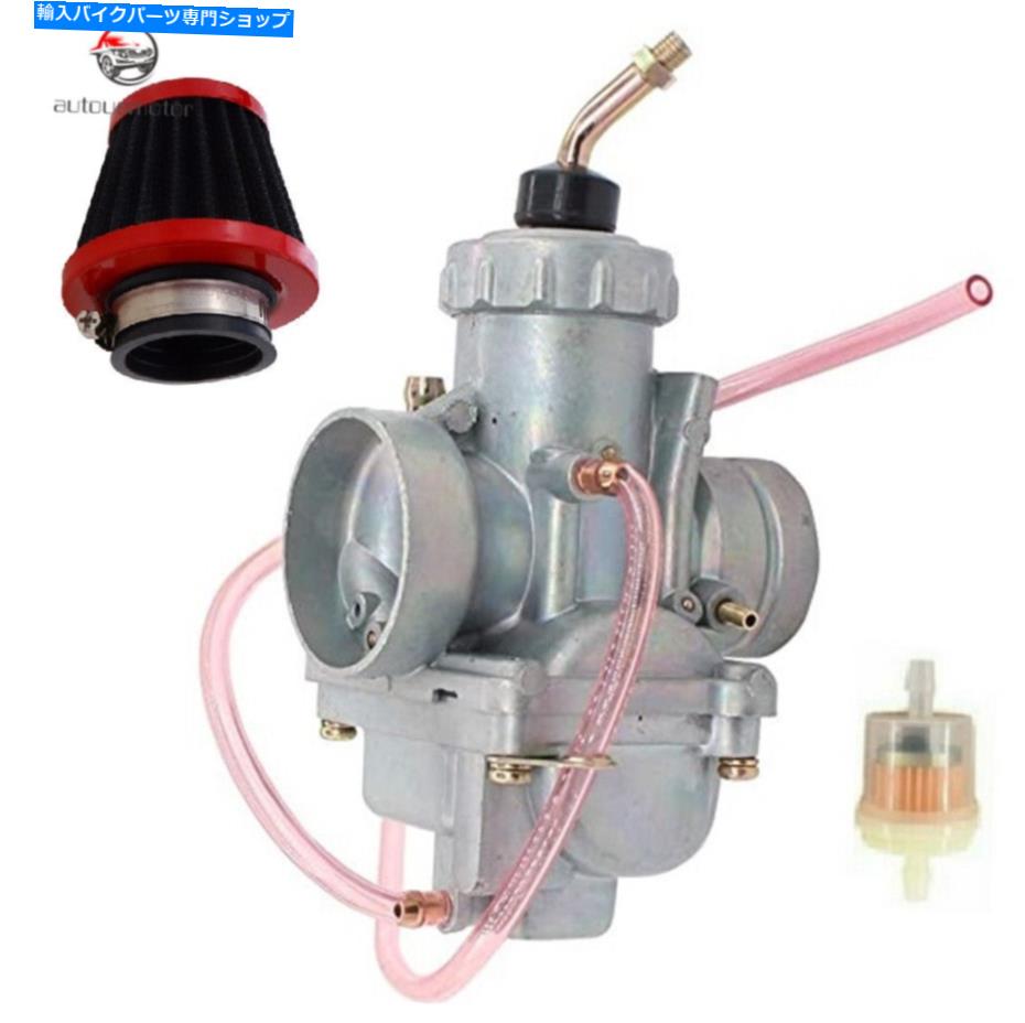 Carburetor ヤマハの28mm炭水化物DT100 DT125 DT175エンデューロキャブレター＆エアフィルター 28MM Carb For Yamaha DT100 DT125 DT175 Enduro Carburetor & Air Filter【並行輸入品】