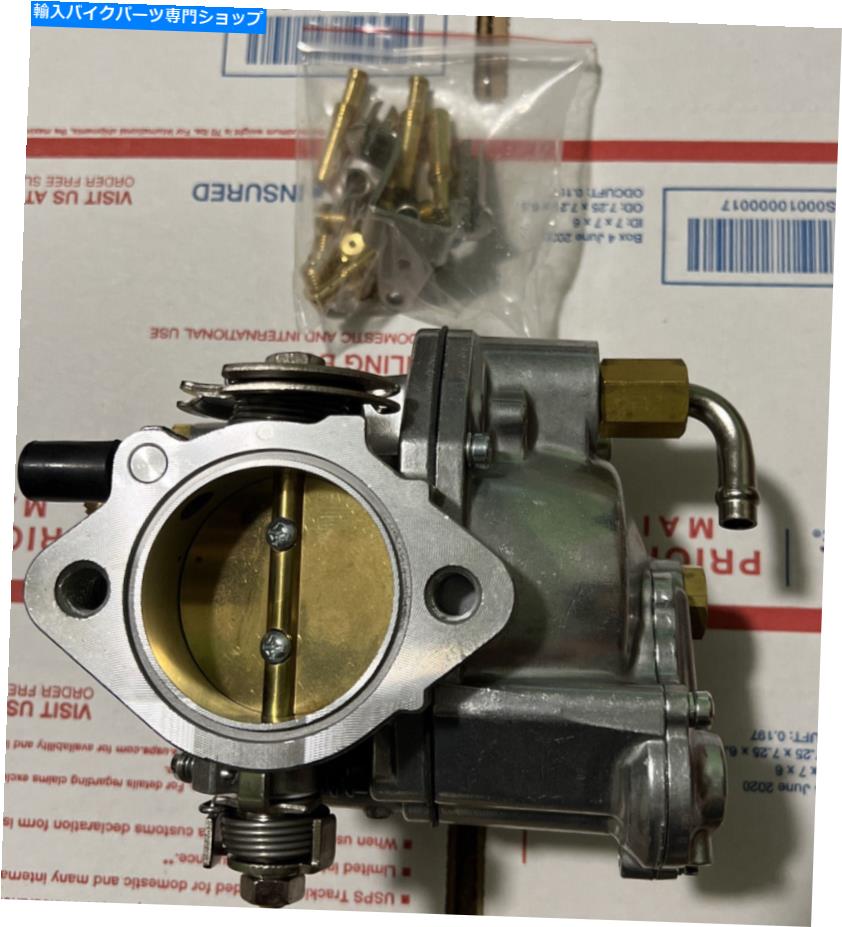 Carburetor ハーレービッグツイン＆スポーツスターショーツカーブスーパーEのオートバイキャブレター Motorcycle Carburetor for Harley Buell Big Twin & Sportster Shorty Carb Super E【並行輸入品】