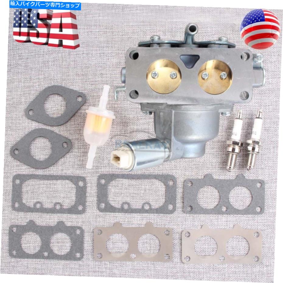 Carburetor Briggs＆Stratton v-Twin 20hp 21hp 23hp 24hp 25hp 791230マニュアルチョークカー For Briggs & Stratton V-Twin 20HP 21HP 23HP 24HP 25HP 791230 Manual Choke Car【並行輸入品】