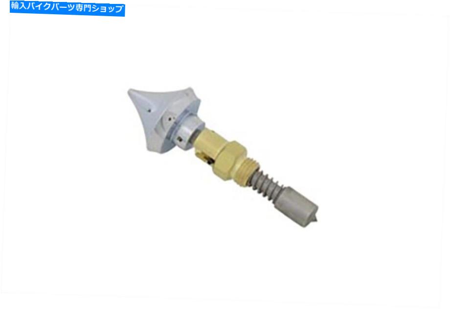 Carburetor クロムパイクキャブレターエンチャーチョーク調整ノブS&SスーパーE G Bハーレー Chrome Pike Carburetor Enricher Choke Adjustment Knob S&S Super E G B Harley【並行輸入品】