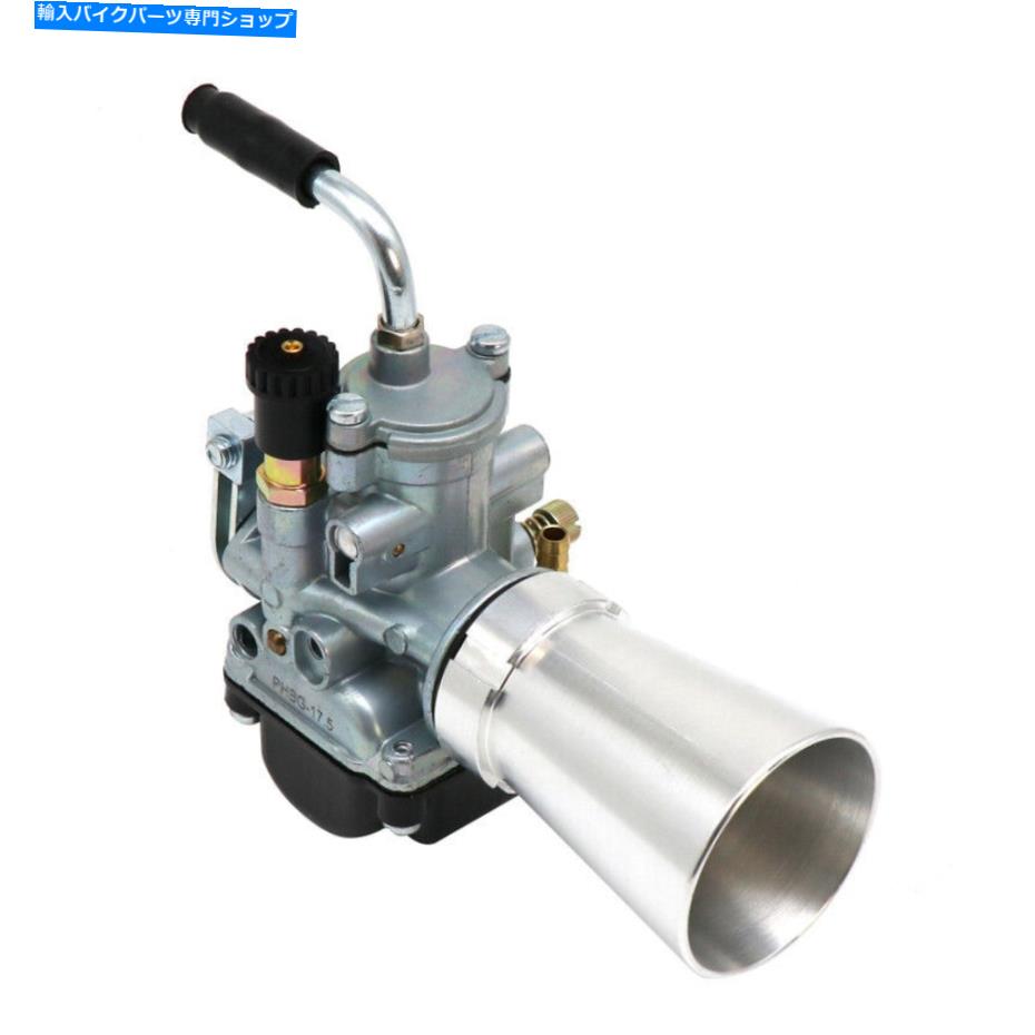 Carburetor オートバイPHBG 17.5ASキャブレター4ストローク炭水化物付きエアフィルター速度スタック Motorcycle PHBG 17.5AS Carburetor 4 Stroke Carb with Air Filter Velocity Stack【並行輸入品】