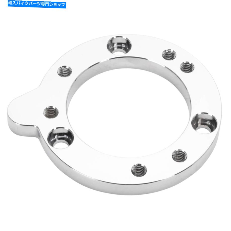Carburetor CVエアクリーナー用のサイクルスタンダードS＆SスーパーE/Gキャブレターアダプター - クロム Cycle Standard S&S Super E/G Carburetor Adapter for CV Air Cleaners - Chrome【並行輸入品】