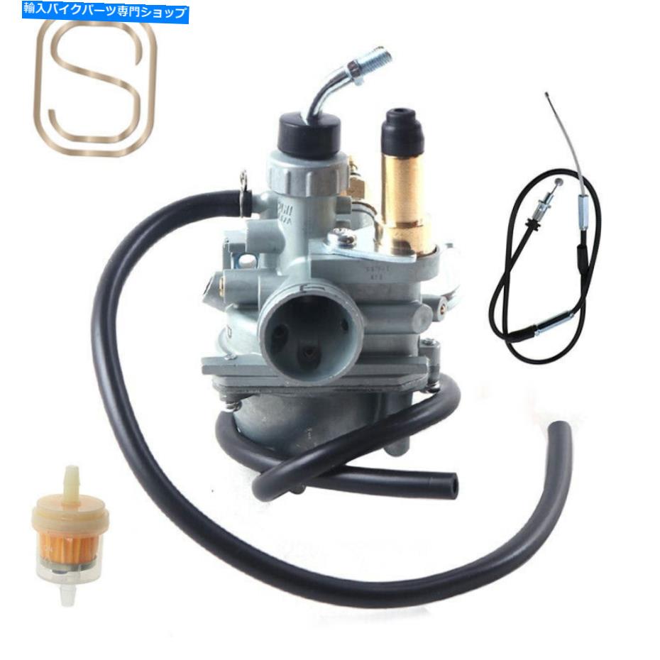 Carburetor ヤマハTTR50 TTR 50 2006-2011用の炭水化物キャブレタースロットルケーブル新しい Carb Carburetor for Yamaha TTR50 TTR 50 2006-2011 With Throttle Cable New【並行輸入品】