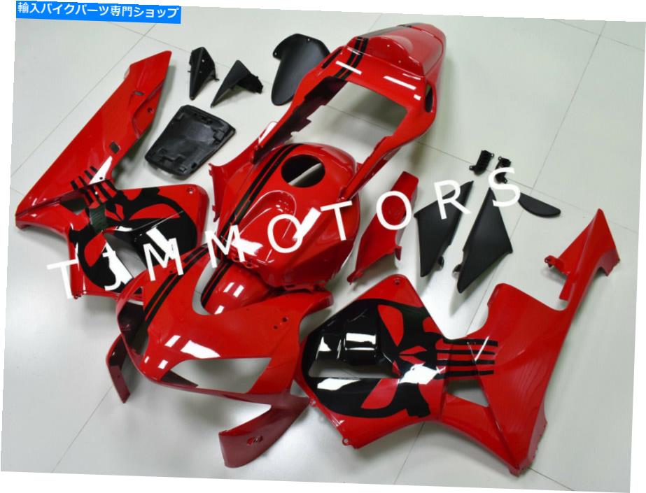 Fairings CBR600RR 2003-2004 ABS射出型ボディワークフェアリングキットプラスチックレッドブラック For CBR600RR 2003-2004 ABS Injection Mold Bodywork Fairing Kit Plastic Red Black【並行輸入品】｜Us Custom Parts Shop USDM