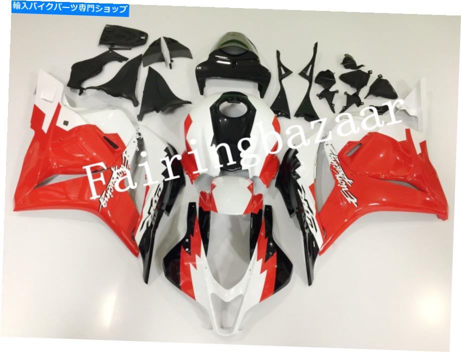 Fairings 2009-12に適し Fit for 2009-12 CBR600RR Erion Racing Black Red White ABS Injection Fairing Kit【並行輸入品】|Us Custom Parts Shop USDM