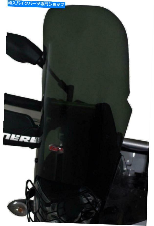 Windshields Yamaha Tenere700フロントガラス36cmダークスモーク19-2022 Yamaha Tenere700 windscreen 36cm dark smoke 19-2022【並行輸入品】