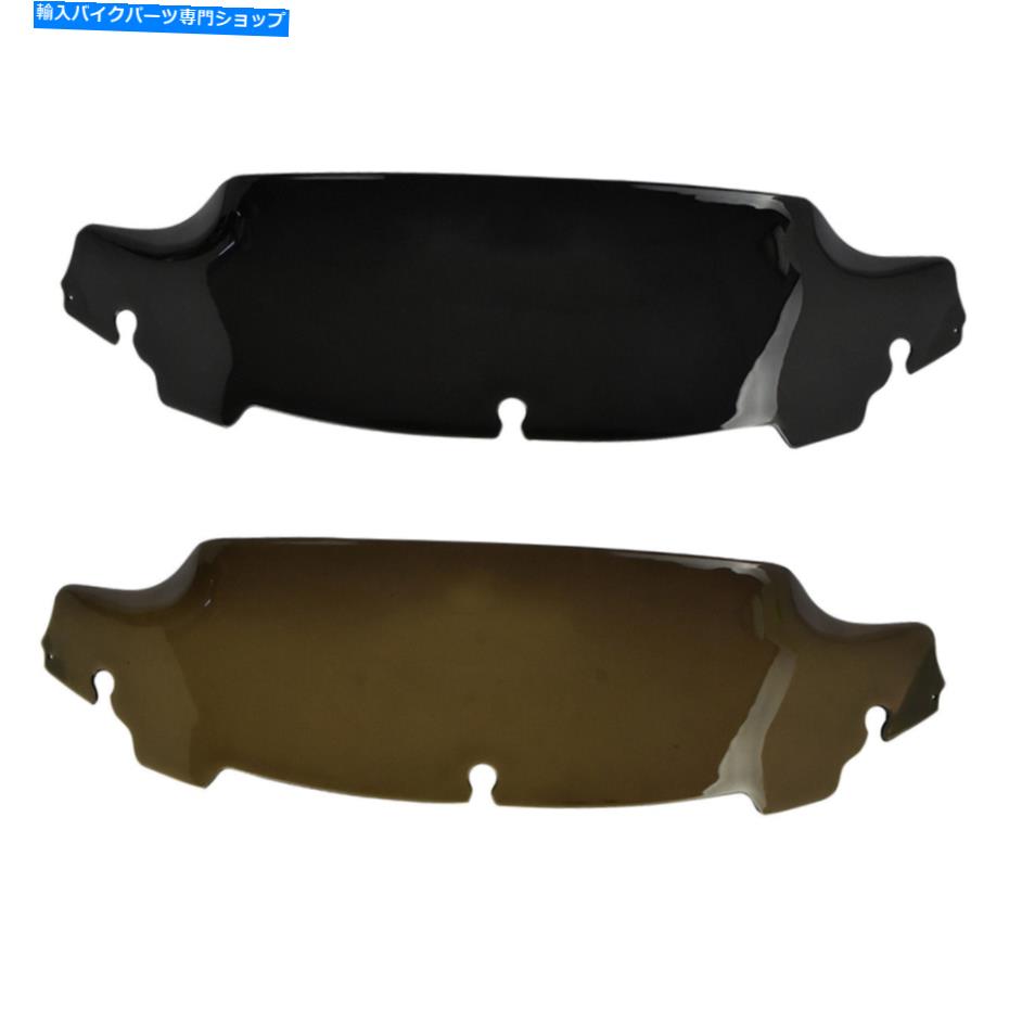 Windshields 5 ''ウェーブフロントガラスフロントガラスフィットハーレーツーリングエレクトラグライドトライグライド 5'' Wave Windshield Windscreen Fit For Harley Touring Electra Glide Tri Glide【並行輸入品】