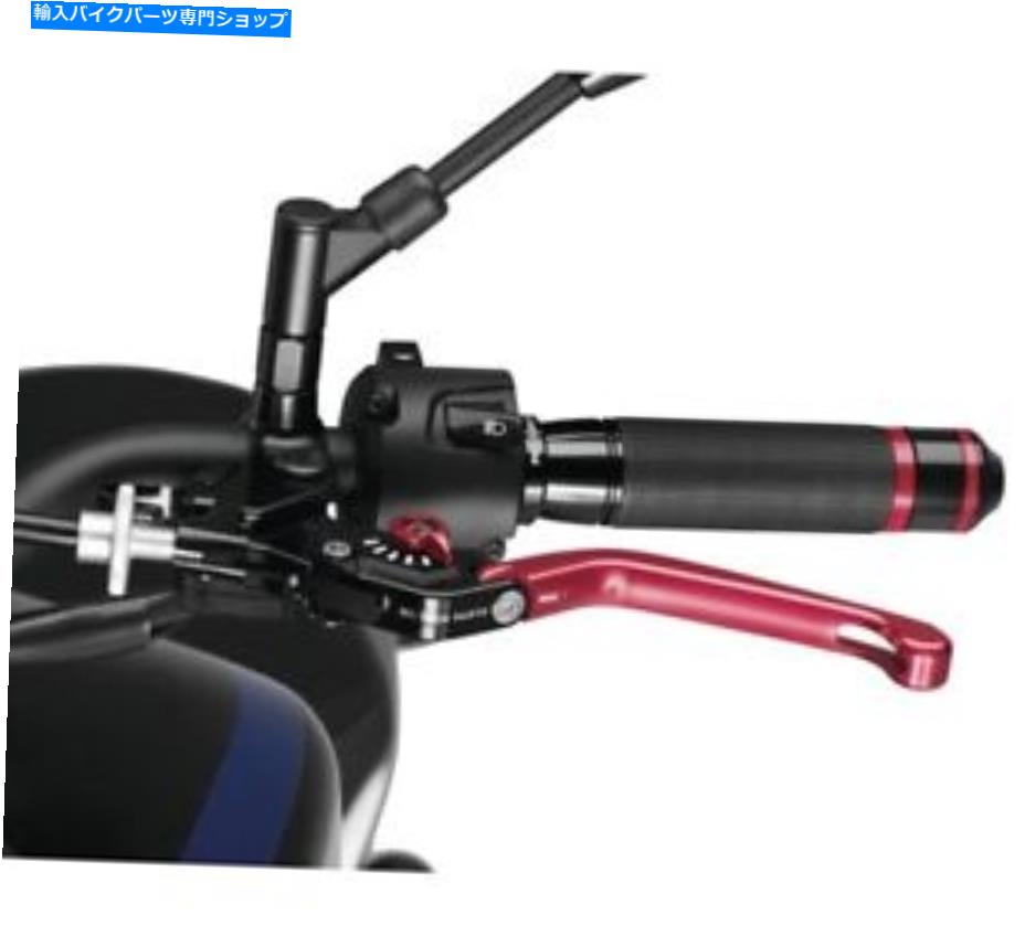 Windshields Puig 210RR 3.0折りたたみクラッチレバー - 赤 PUIG 210RR 3.0 Folding Clutch Lever - Red【並行輸入品】