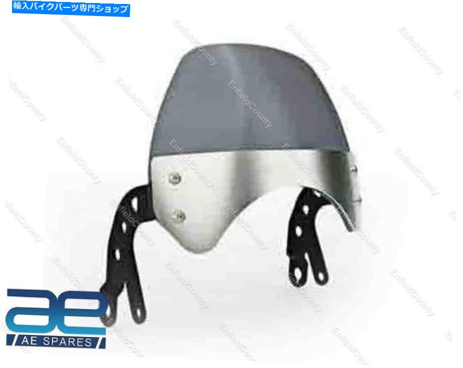 Windshields ロイヤルエンフィールドスモールフライスクリーンキットインターセプター650 Continental GT ECS Fits Royal Enfield Small Fly Screen Kit Interceptor 650 Continental GT ECs【並行輸入品】｜Us Custom Parts Shop USDM