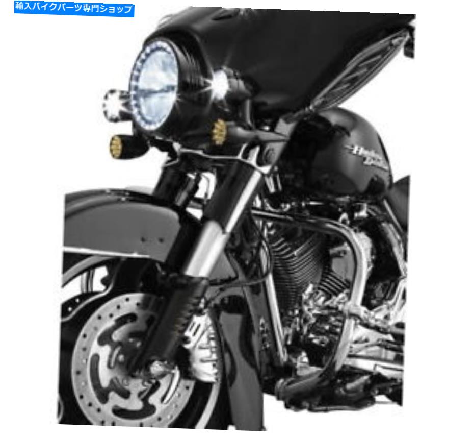 Windshields Kuryakyn下肢デフレクターシールドブラックハーレーダビッドソンFLT 00-13 Kuryakyn Lower Leg Deflector Shields BLACK Harley-Davidson FLT 00-13【並行輸入品】