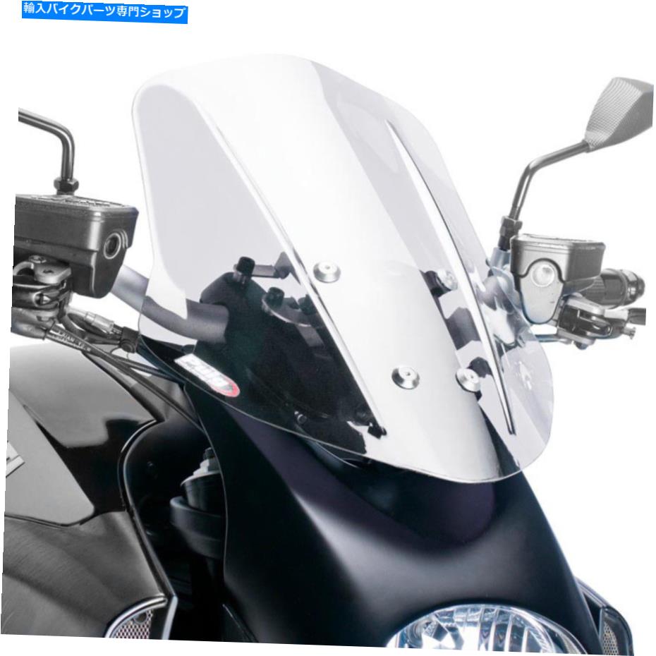 Windshields プイグスクリーンネイキッドN.G.ツーリングドゥカティディアヴェル11-13クリア PUIG SCREEN NAKED N.G. TOURING DUCATI DIAVEL 11-13 CLEAR【並行輸入品】