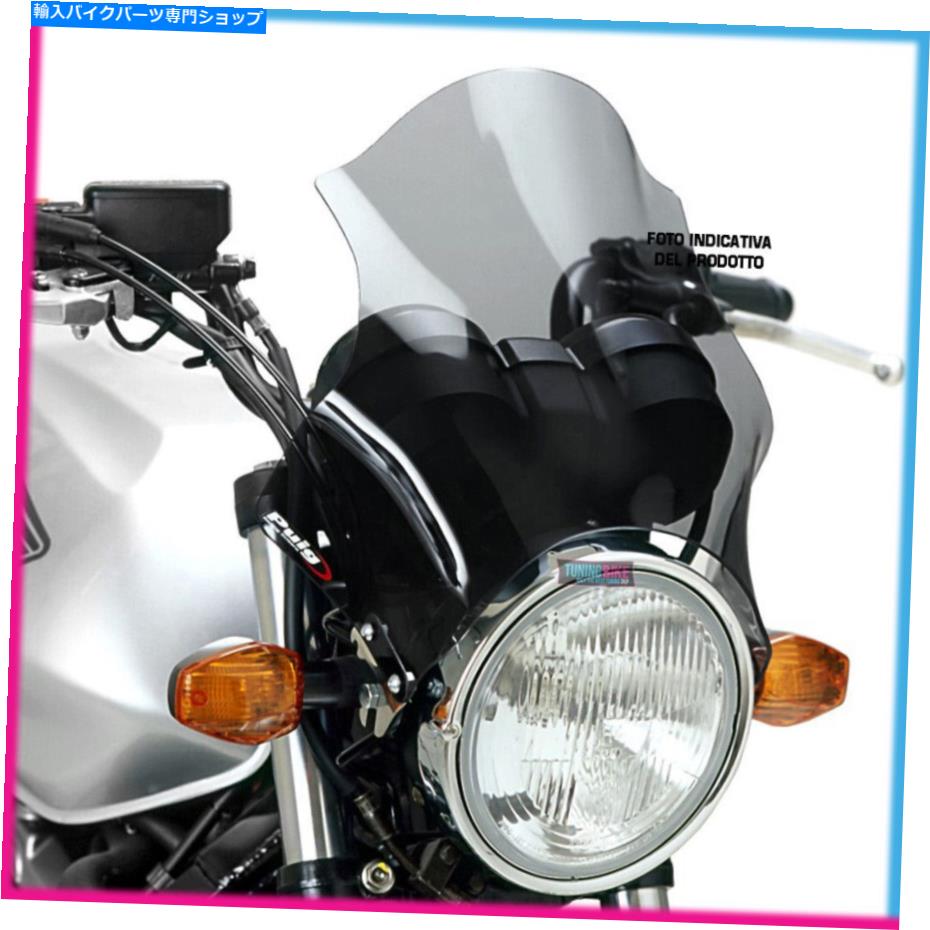 Windshields ヤマハXJR1300のプイグスクリーントラック99-13軽い煙 PUIG SCREEN TRACK FOR YAMAHA XJR1300 99-13 LIGHT SMOKE【並行輸入品】