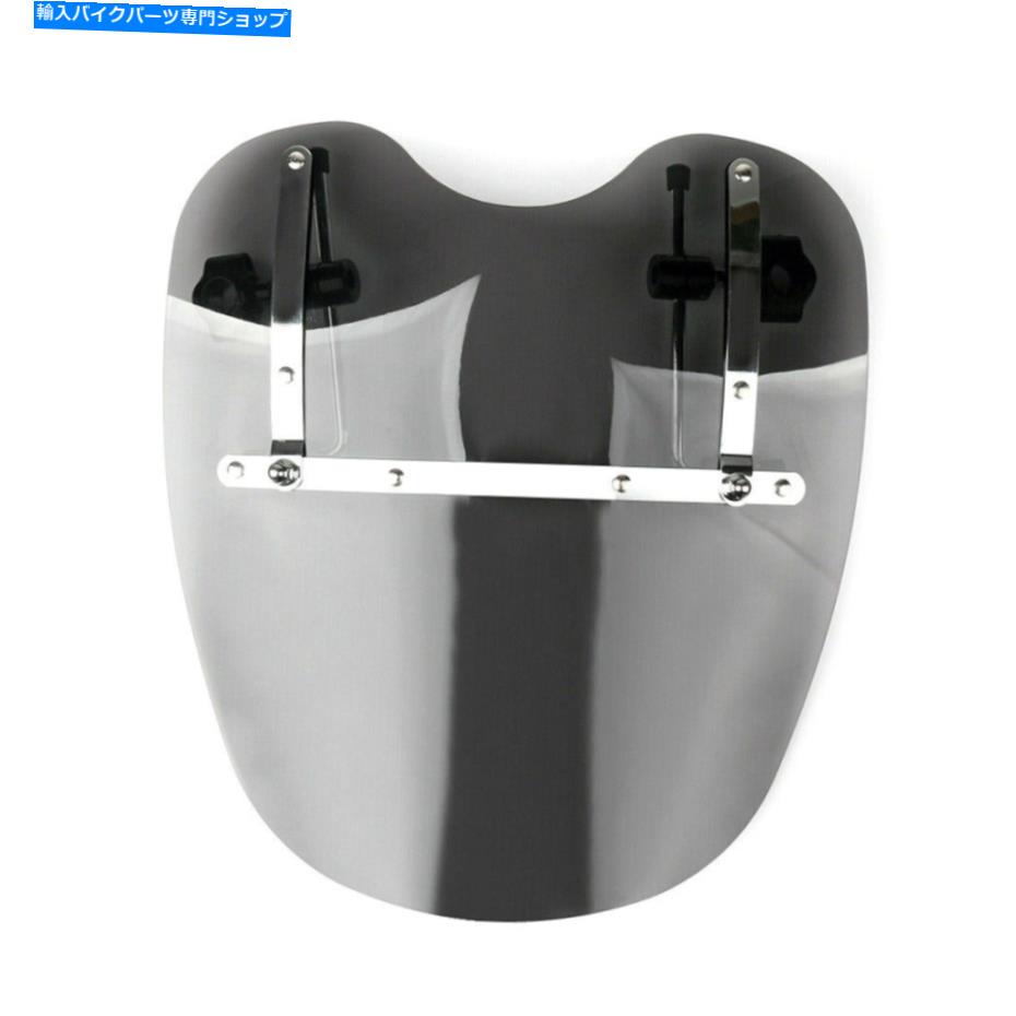 Windshields フロントガラスフロントガラスダブルバブルABSプラスチックグレーハーレーロードキングのためのフィット Windscreen Windshield Double Bubble ABS Plastic Grey Fits For Harley Road King【並行輸入品】｜Us Custom Parts Shop USDM