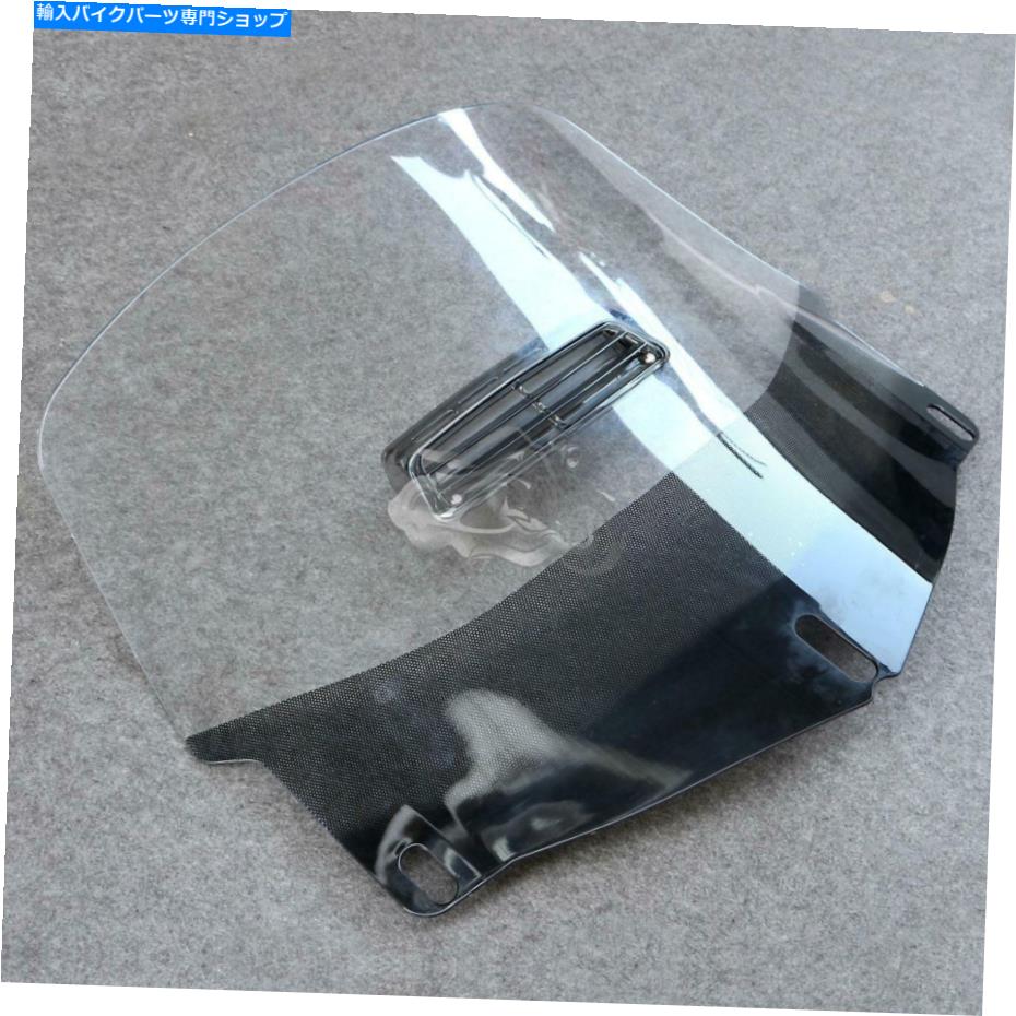 Windshields ホンダGL1800ゴールドウィング1800 2001-2017にフィットしたフロントガラスフロントガラス Windscreen Windshield With Vented Fit for HONDA GL1800 Goldwing 1800 2001-2017【並行輸入品】