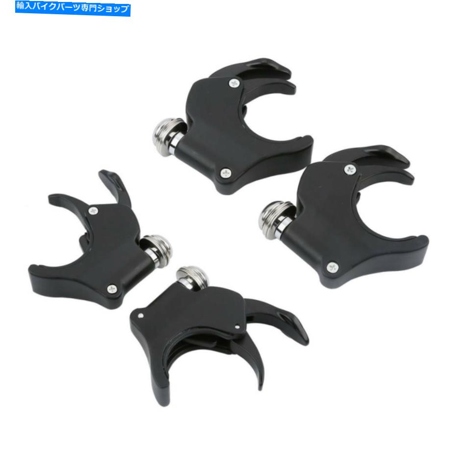 Windshields 4PCS 49mmフロントガラスフロントガラスクランプは、ハーレーダイナvロッドスポーツスターxlに適合します 4PCS 49mm Windscreen Windshield Clamps Fit For Harley Dyna V-Rod Sportster XL【並行輸入品】