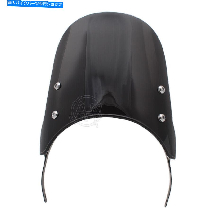 Windshields 7.3 "ロイヤルエンフィールド500のフロントガラスコンパクトウィンドダフレクタークリアスクリーン 7.3" Windshield Compact Sport Wind Deflector Clear Screen For Royal Enfield 500【並行輸入品】｜Us Custom Parts Shop USDM